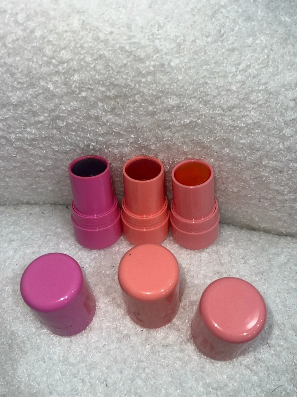 Milk Makeup Color Sticks — Lavender Pink, Coral, Bubblegum Pink